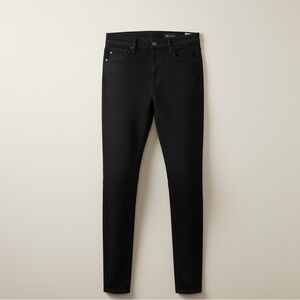 AG Farrah Highrise Skinny Black 26R